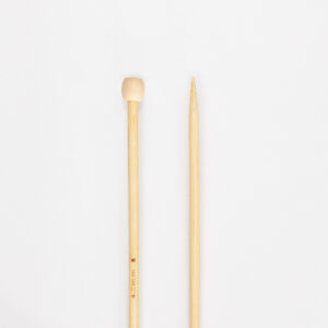 Agulha para tricô em Bambu 30 cm - Pingouin 4,0 mm
