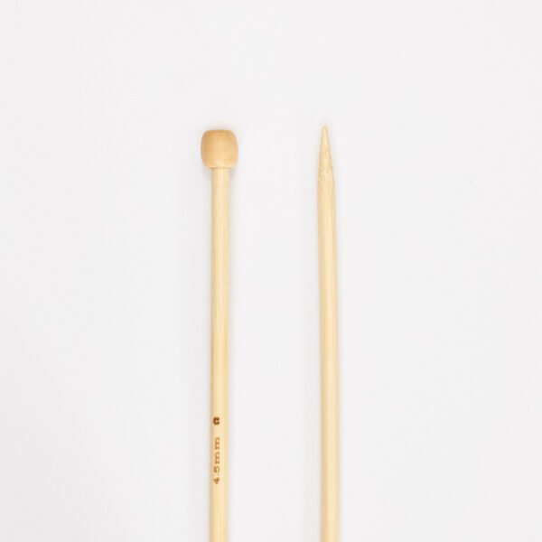 Agulha para tricô em Bambu 30 cm - Pingouin 4,5 mm