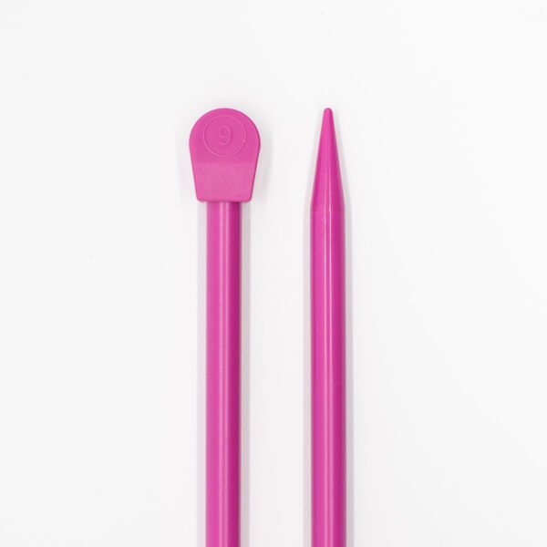 Agulha para tricô plástica Corrente 25cm 9,0mm