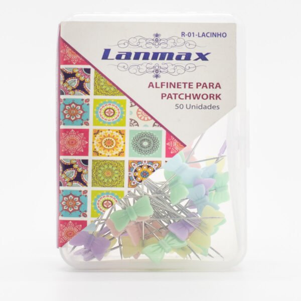 Alfinete para Patchwork - lacinho