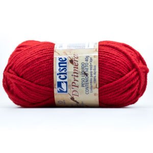 Fio D' Primera Cisne 40g Vermelho 00335