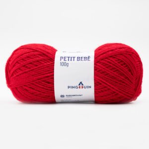 Lã Petit Bebe Pingouin 100g Red Baby 9399