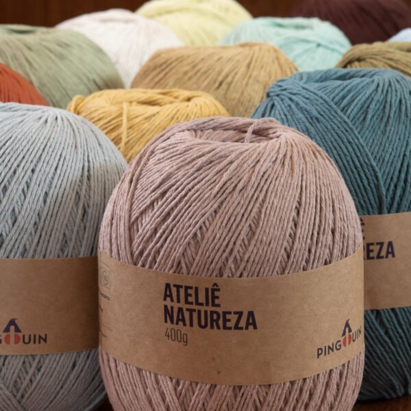 Barbante Ateliê Natureza Pingouin 400g - Image 3
