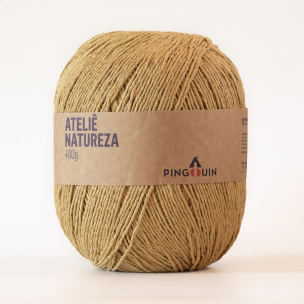 Barbante Ateliê Natureza Pingouin 400g Celulose 1721