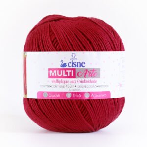 Barbante Cisne Multiarte 453m - 6 fios Marsala 00022