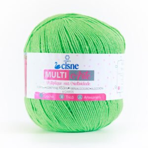 Barbante Cisne Multiarte 453m - 6 fios Verde 00230