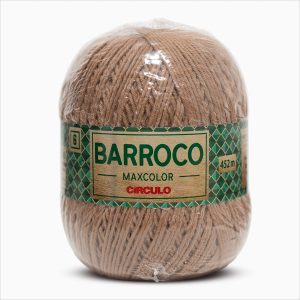 Barbante Barroco Maxcolor  6 - 400g 7603 - Castor