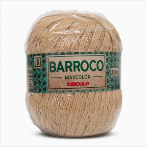 Barbante Barroco Maxcolor  6 - 400g 7625 - Castanha